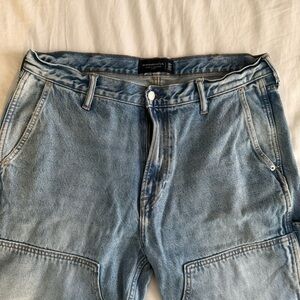 A&F Baggy Carpenter Jeans